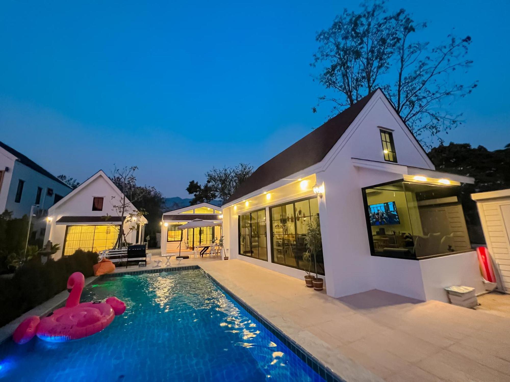 Chamonte Pool Villa Khao Yai Ban Muak Lek Nai Dış mekan fotoğraf