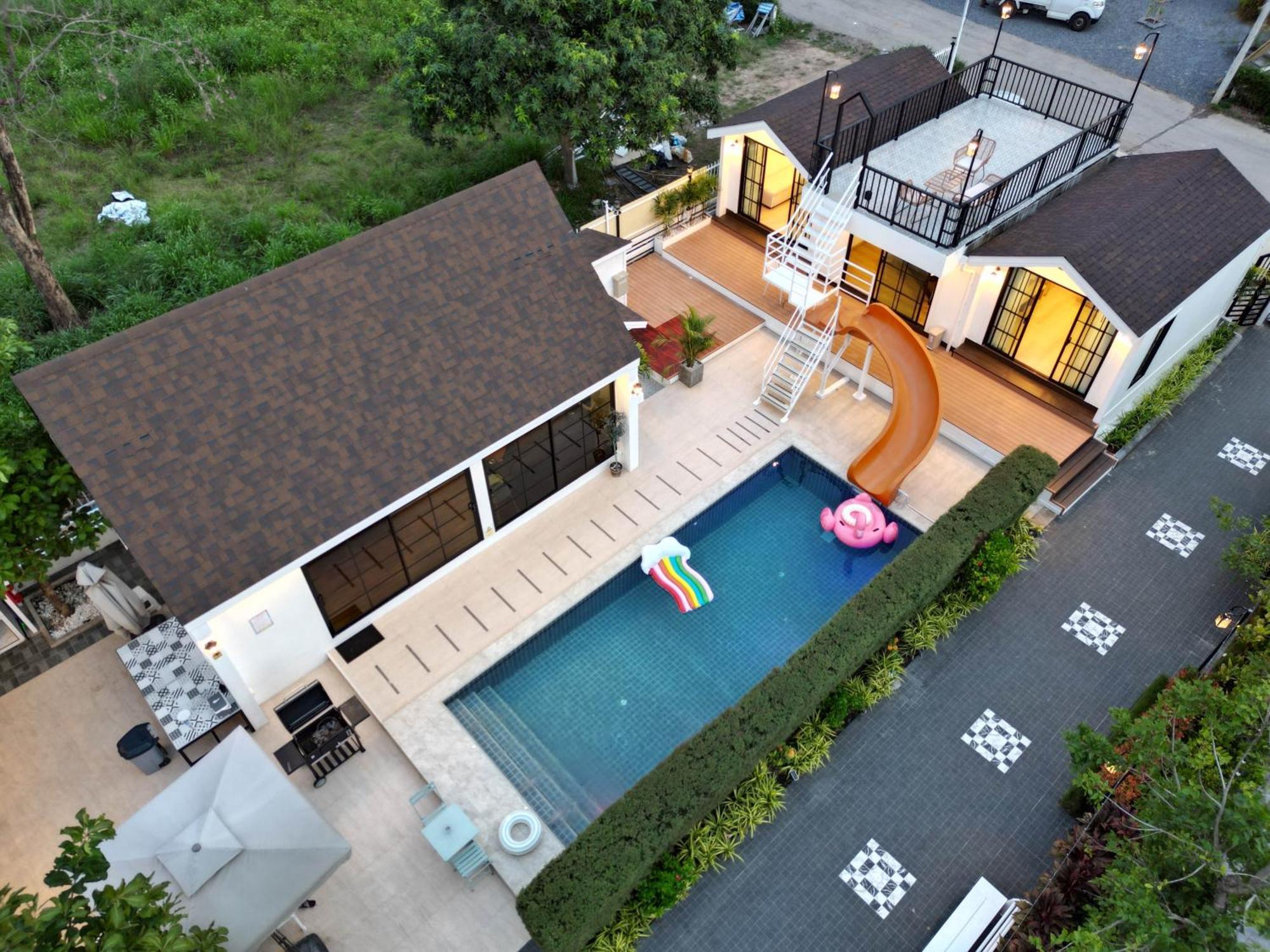 Chamonte Pool Villa Khao Yai Ban Muak Lek Nai Dış mekan fotoğraf